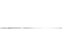 Бордюр Metallic Glossy Silver BWM51MET707 12x500x9 Глянцевая