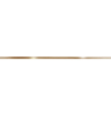 Бордюр Alma Ceramica BWM51MET808 Metallic Glossy Gold 50x1.2 золотой глянцевый под металл