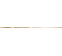 Бордюр Alma Ceramica BWM71MET808 Metallic Glossy Gold 74x1.2 золотой глянцевый под металл