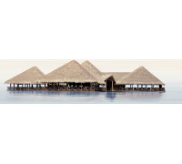 Панно Alma Ceramica PWU09DLM1 Del mare 100x24.9 бежевое / голубое глазурованное глянцевое морские мотивы (компл. из 2 шт)