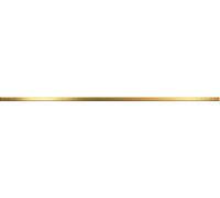 Бордюр Altacera BW0TNR09 Tenor Gold 60x1.3 золотой глянцевый моноколор