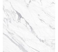 Керамогранит New Trend GP40PEG15R Pegas Silver sugar-эффект 60x60 белый лаппатированный под мрамор