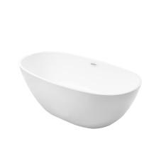 Ванна отдельностоящая Grossman Classic GR-2403M (150х78х58) цвет белый матовый
