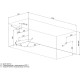 Акриловая ванна Aquanet Roma 170x70 (с каркасом)