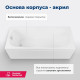 Акриловая ванна Aquanet Riviera 180x80 (с каркасом)