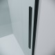 Боковая стенка Grossman Galaxy 200.K33.01.80.21.00 (80х195) черный матовый,стекло прозрачное
