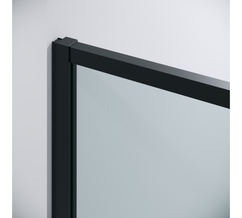 Боковая стенка Grossman Galaxy 200.K33.01.80.21.00 (80х195) черный матовый,стекло прозрачное