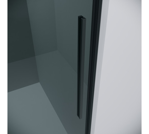Боковая стенка Grossman Galaxy 200.K33.01.100.21.10 (100х195) черный матовый,стекло тонированное