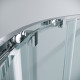 Душевое ограждение Grossman Cosmo 301.K33.02.8080.10.00 (80х80х195) четверть круга,раздвижная,хром,стекло прозрачное