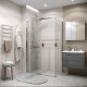 Боковая стенка Grossman Pragma 200.K33.03.90.10.00 (90х195) хром,стекло прозрачное