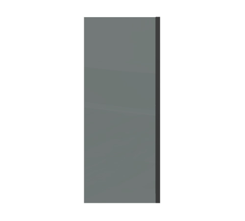 Боковая стенка Grossman Classic 200.K33.04.100.21.10 (100х195) черный матовый,стекло тонированное