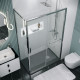 Боковая стенка Grossman Style 200.K33.05.70.10.00 (70х195) хром,стекло прозрачное