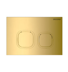 Клавиша смыва Grossman Cosmo 700.K31.02.300.300 золото глянцевый