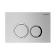 Комплект 3 в 1: Grossman инсталляция 900.K31.01.000+клавиша 700.K31.01.110.110 хром матовый+унитаз GR-4440BMS