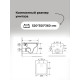 Комплект 3 в 1: Grossman инсталляция 900.K31.01.000+клавиша 700.K31.01.110.110 хром матовый+унитаз GR-4441BMS