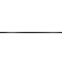 Бордюр New Trend BW0TNR99 Tenor Black 13x60 черный глянцевый моноколор