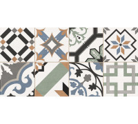 Настенная плитка New Trend WT36DST55 Design Art Mix 1 30x60 микс матовая с орнаментом / пэчворк