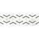 Лорд Винг Декор белый  OS\A153\6012420х60 глянцевый