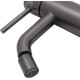 Смеситель для биде Allen Brau Priority 5.31A04-MG (с донным клапаном) графит браш