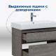Тумба под раковину Aquanet Nova Lite 85 дуб рошелье, 2 ящика