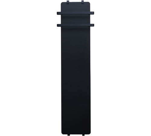 Полотенцесушитель электрический Allen Brau Infinity 160x44 с рейлингом 2.0 и креплением, черный матовый