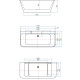 Акриловая ванна Aquanet Family Perfect 170x75 13775-MW-MB