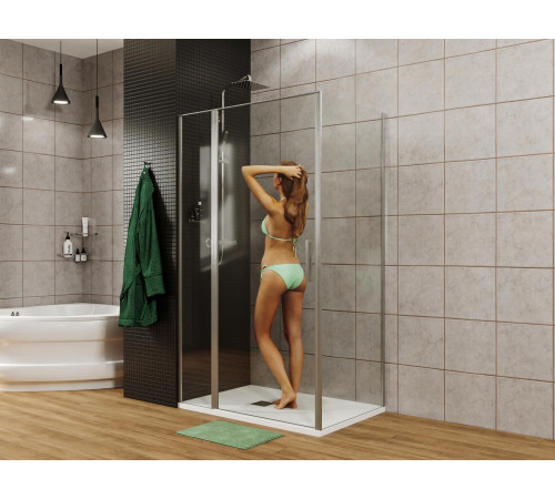 Душевой уголок Allen Brau Priority 90x90 3.31025.00 + 3.31043.00 хром