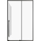 Душевой уголок Allen Brau Fantasy 130x100 3.11007.31 + 3.11014.31 черный матовый