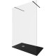 Душевая перегородка Allen Brau Infinity 2 140 3.21051.BBA черный браш