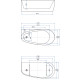 Акриловая ванна Allen Brau Priority 2 170x80 2.31002.20/AM