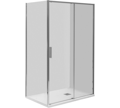 Душевая дверь Aquanet Pleasure Evo 120 AE65-N120-CT профиль хром, прозрачное стекло