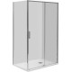 Душевая дверь Aquanet Pleasure Evo 120 AE65-N120-CT профиль хром, прозрачное стекло