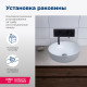Раковина накладная Aquanet Moon-1