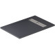 Душевой поддон Allen Brau Infinity 120x80 8.21002-AM антрацит