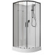 Душевая кабина Aquanet Passion EVO 100R Black 100x100
