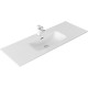 Раковина Aquanet Flat 120 белая
