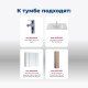 Тумба под раковину Aquanet Алвита New 100 2 ящика, дуб веллингтон белый