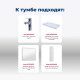 Тумба под раковину Aquanet Nova Lite 100 белый глянец (3 ящика)