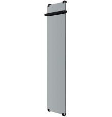 Полотенцесушитель электрический Allen Brau Infinity 180x44 с рейлингом и креплением, черный браш