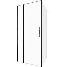 Душевой уголок Allen Brau Priority 90x80 3.31003.BBA + 3.31015.BBA черный браш