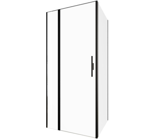 Душевой уголок Allen Brau Priority 90x80 3.31003.BBA + 3.31015.BBA черный браш
