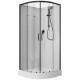 Душевая кабина Aquanet Passion EVO R black 90x90 набор 1