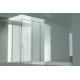 Душевой уголок Allen Brau Fantasy 120x80 3.11006.00 + 3.11011.00 хром