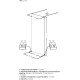 Душевая перегородка Allen Brau Infinity 2 100 3.21042.60.T медь браш