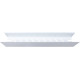 Полка Aquanet Магнум Н 60x12 белая матовая