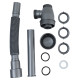 Сифон для раковины Aquanet d40/50 c накидной гайкой 5/4