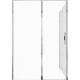 Душевой уголок Allen Brau Priority 140x90 3.31010.00 + 3.31016.00 хром
