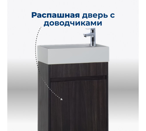 Тумба под раковину Aquanet Лидс 50 эвкалипт мистери
