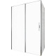 Душевой уголок Allen Brau Priority 140x100 3.31034.00 + 3.31046.00 хром