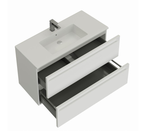 Тумба под раковину Allen Brau Eclipse 80 1.E1002.WM 2.0 белый матовый